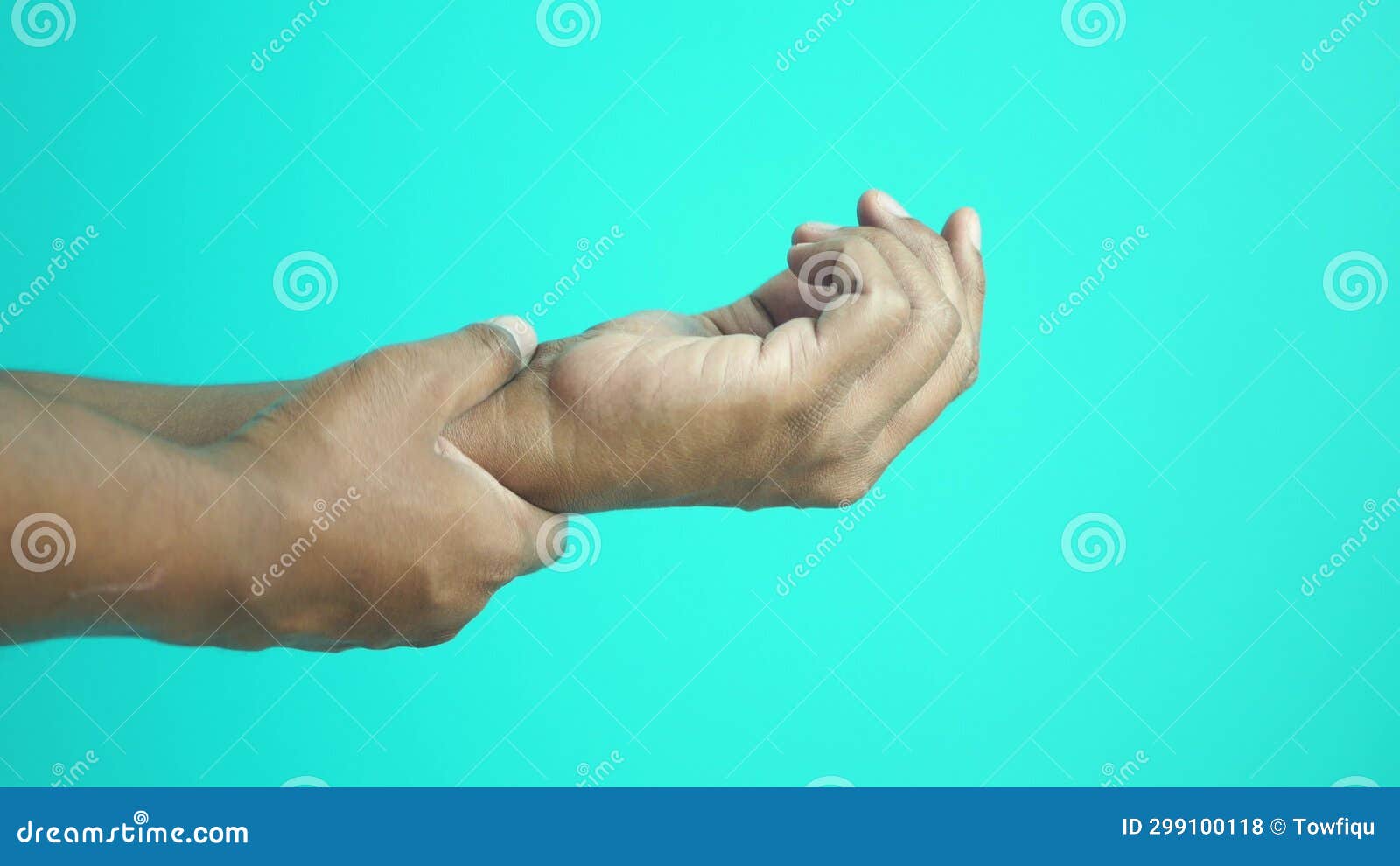 Man Suffering Pain in Hand Close Up Stock Footage Video of chronic
