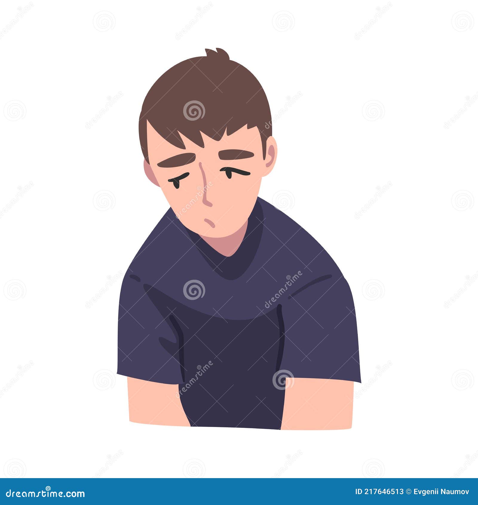 Man Suffering from Pronounced Weakness, Symptom of Heart Stroke Cartoon  Vector Illustration Stock Vector - Illustration of young, medicine:  217646513