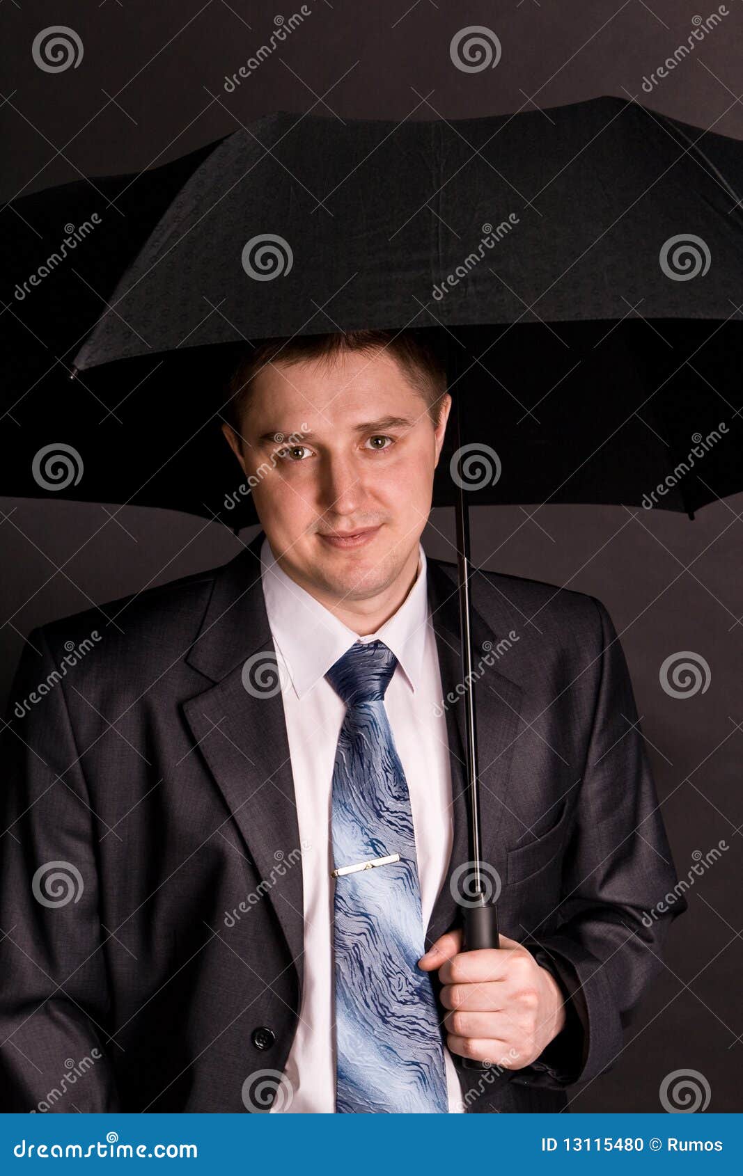 The Man in Suit with Black Umbrella Stock Photo Image of indigenous