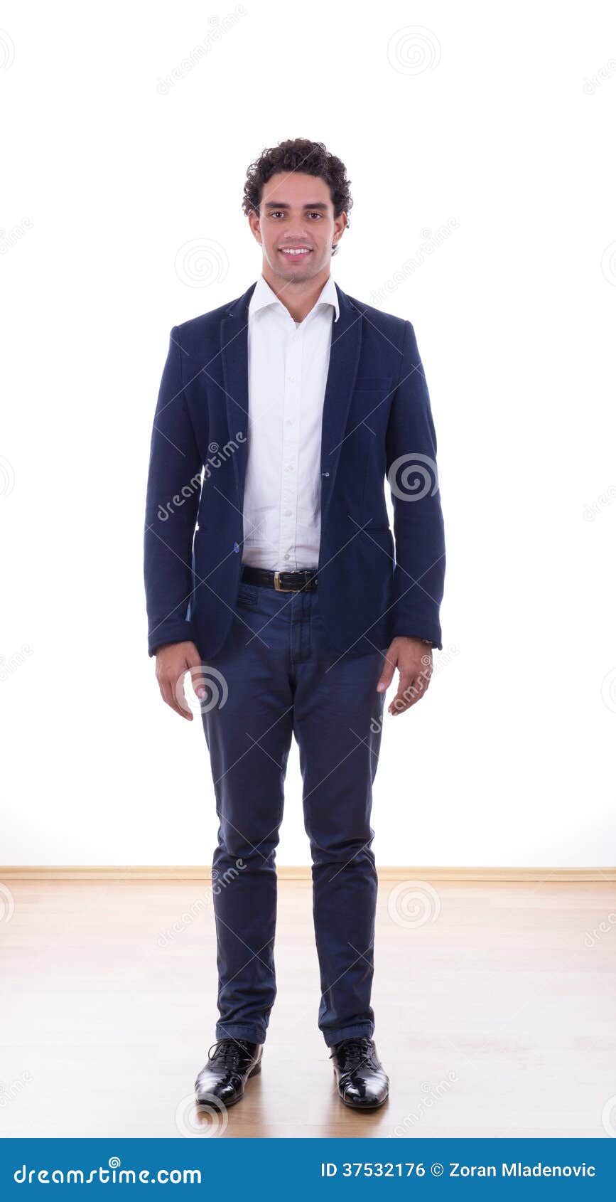 man in a suit on casting