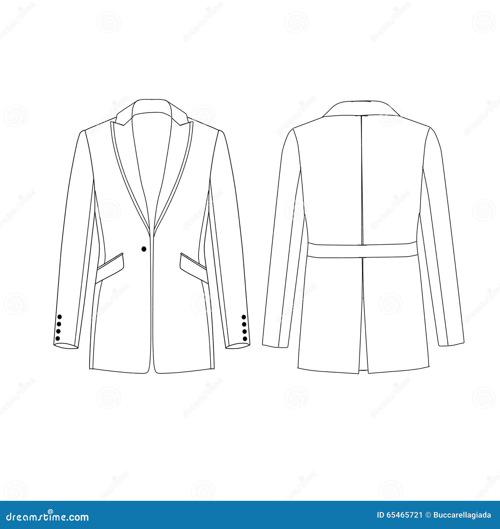 Flat Fashion Sketch Template Man Suit Stock Illustration 365979791   Shutterstock