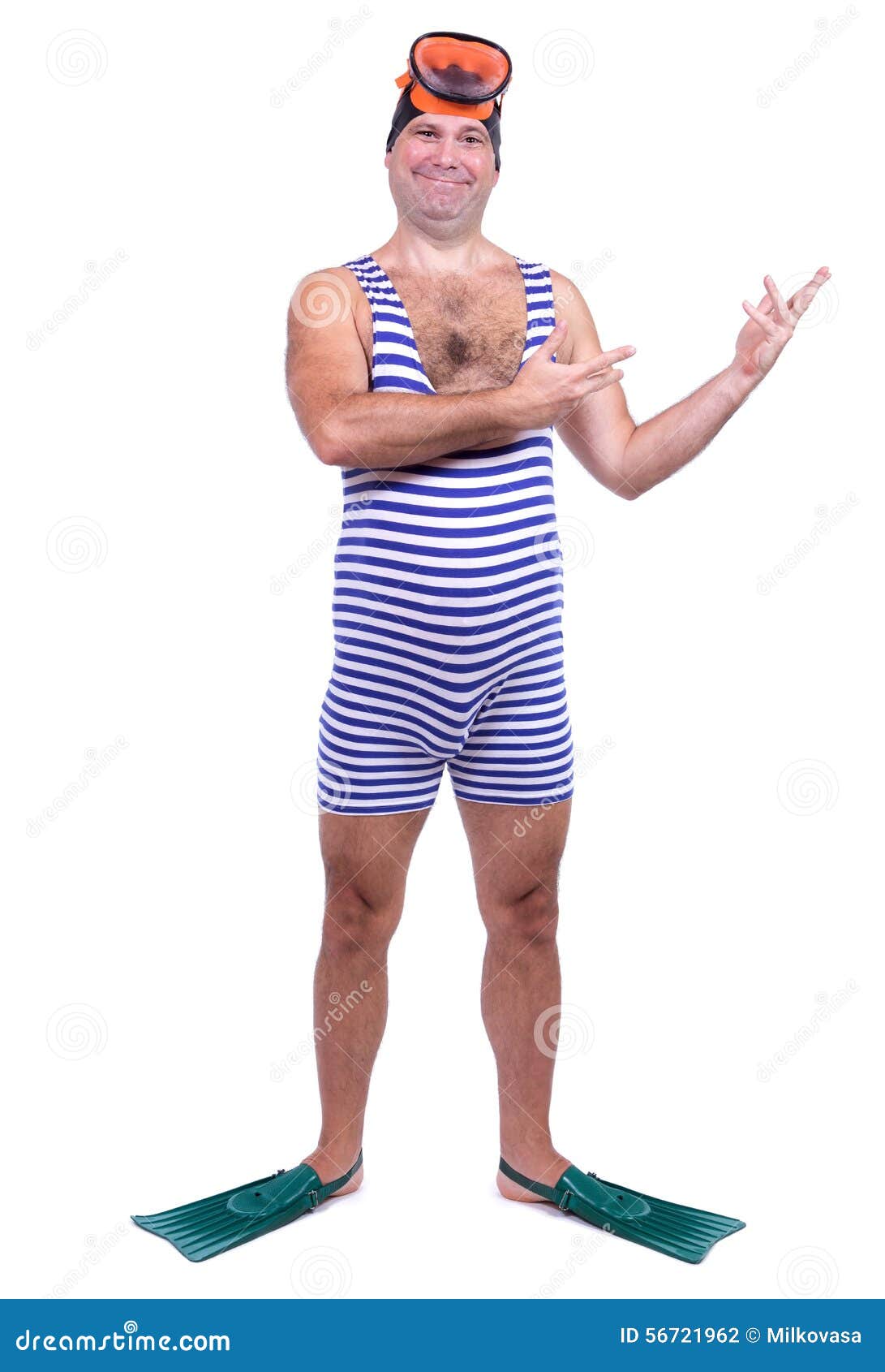 Man in swim dress stock photo. Image of caucasian, enjoyment 56721962