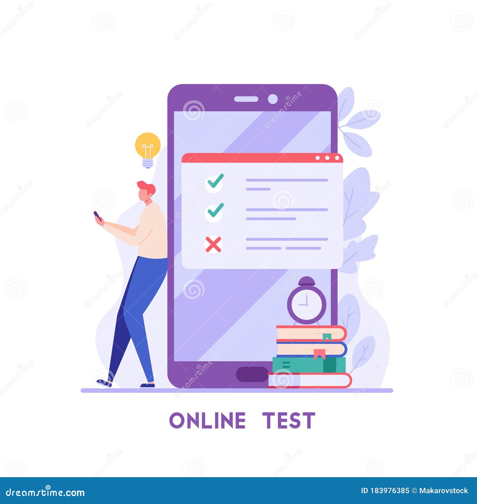 Clipart Of Person Taking A Survey