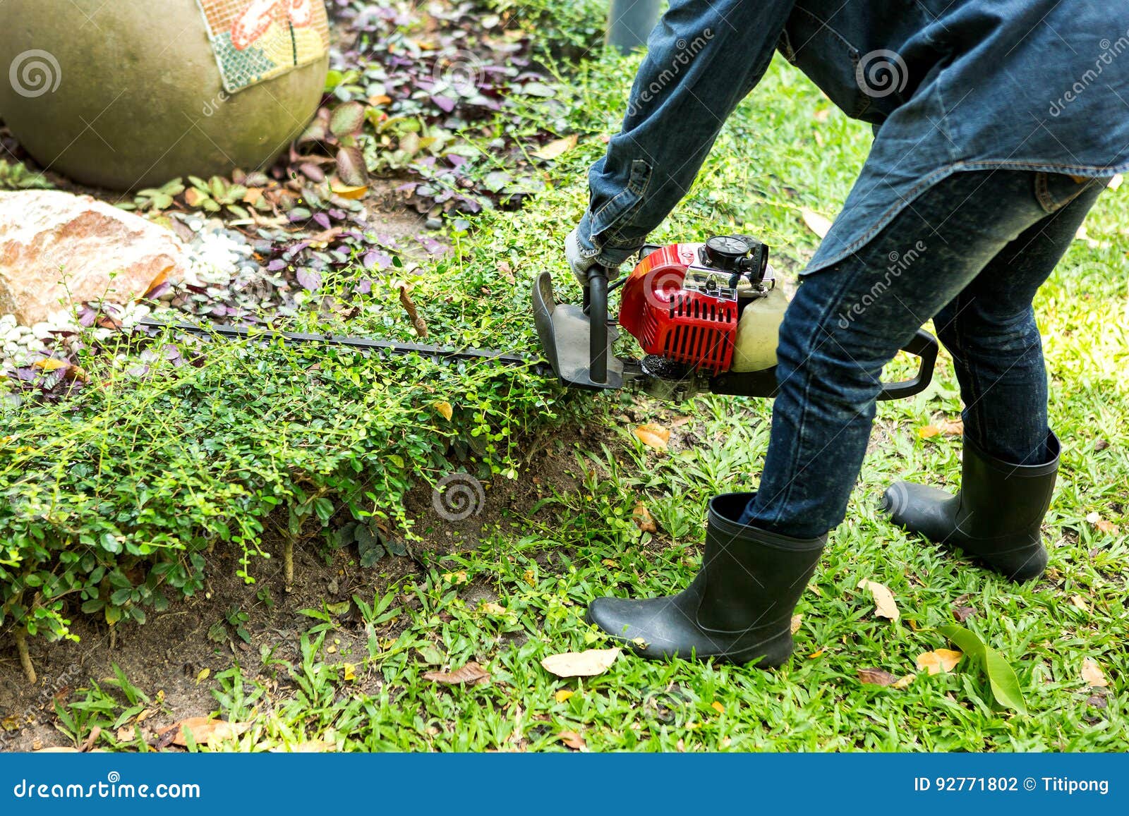 man trimming machine