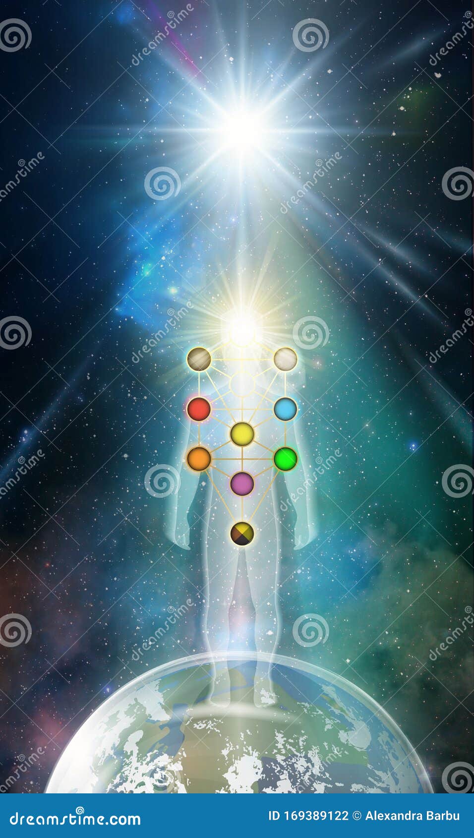 man universe, meditation, healing, human body energy, kabbalah tree of life