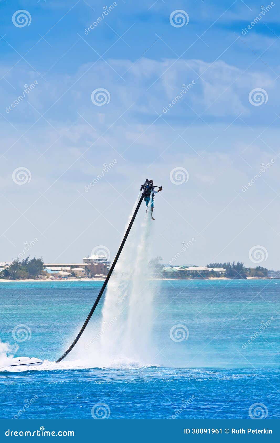 Jet Pack on Water stock image. Image of robotics, water 30091961