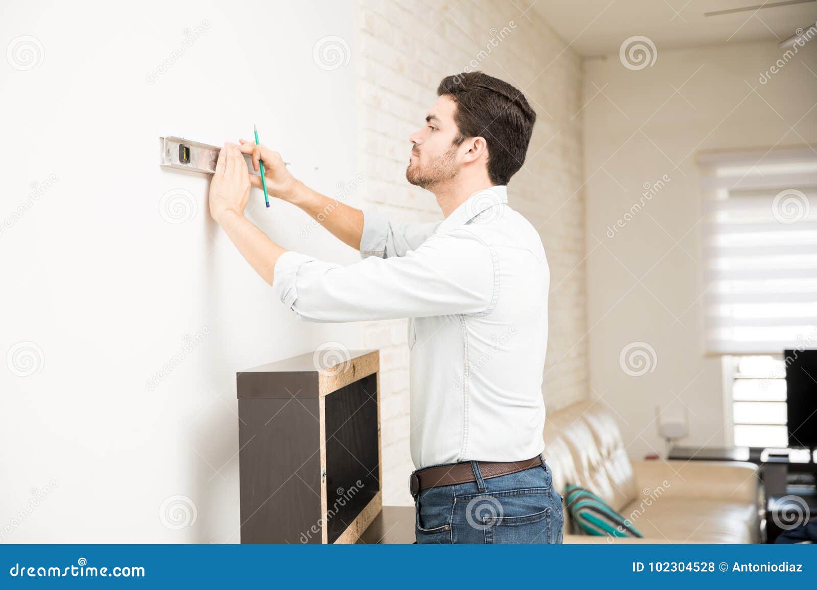 How to drill level 2024 holes in a wall