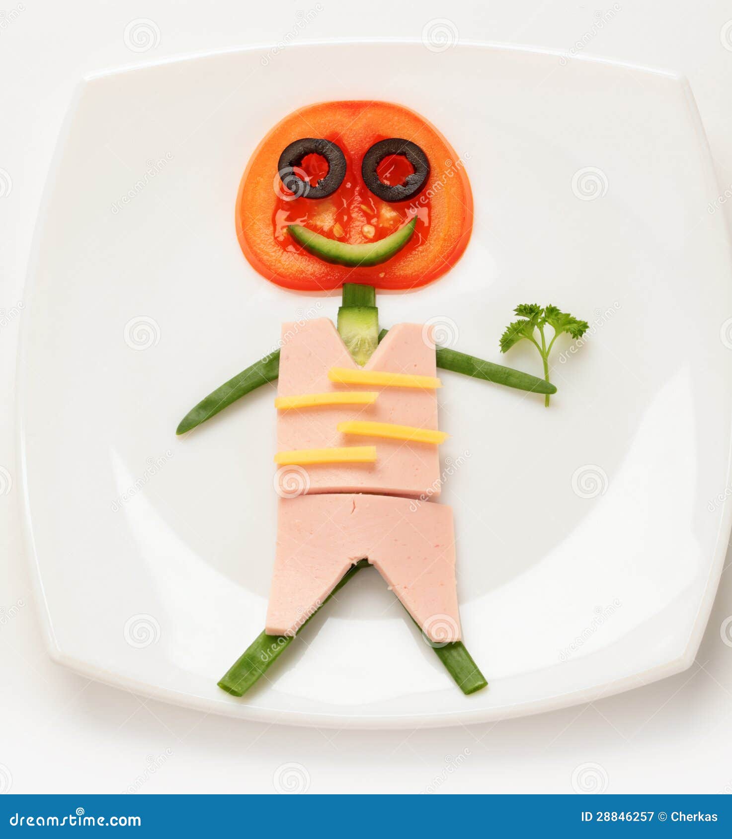 Man from vegetables stock image. Image of cheese, healthy 28846257