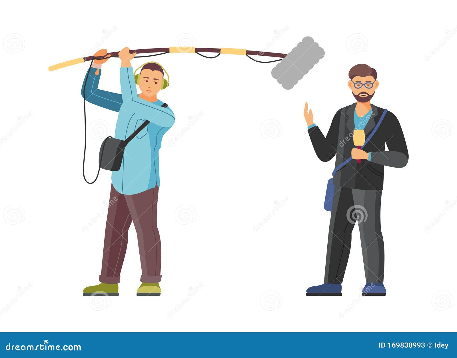 Man Video Reporter Together Correspondent, Sound Engineer Leading Reporting Live Stock Vector - Illustration of device, journalist: 169830993 Man Video Reporter Together Correspondent, Sound Engineer Leading Reporting Live Stock Vector - Illustration of device, journalist: 169830993