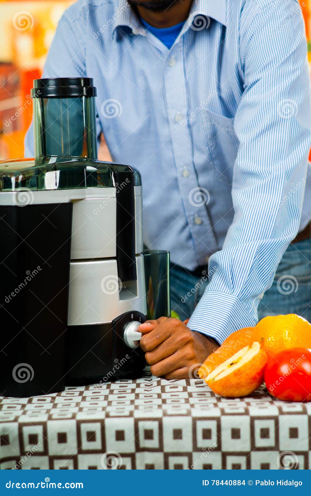 https://thumbs.dreamstime.com/z/man-wearing-denim-jeans-shirt-using-juice-maker-leaning-onto-table-machine-healthy-lifestyle-concept-78440884.jpg