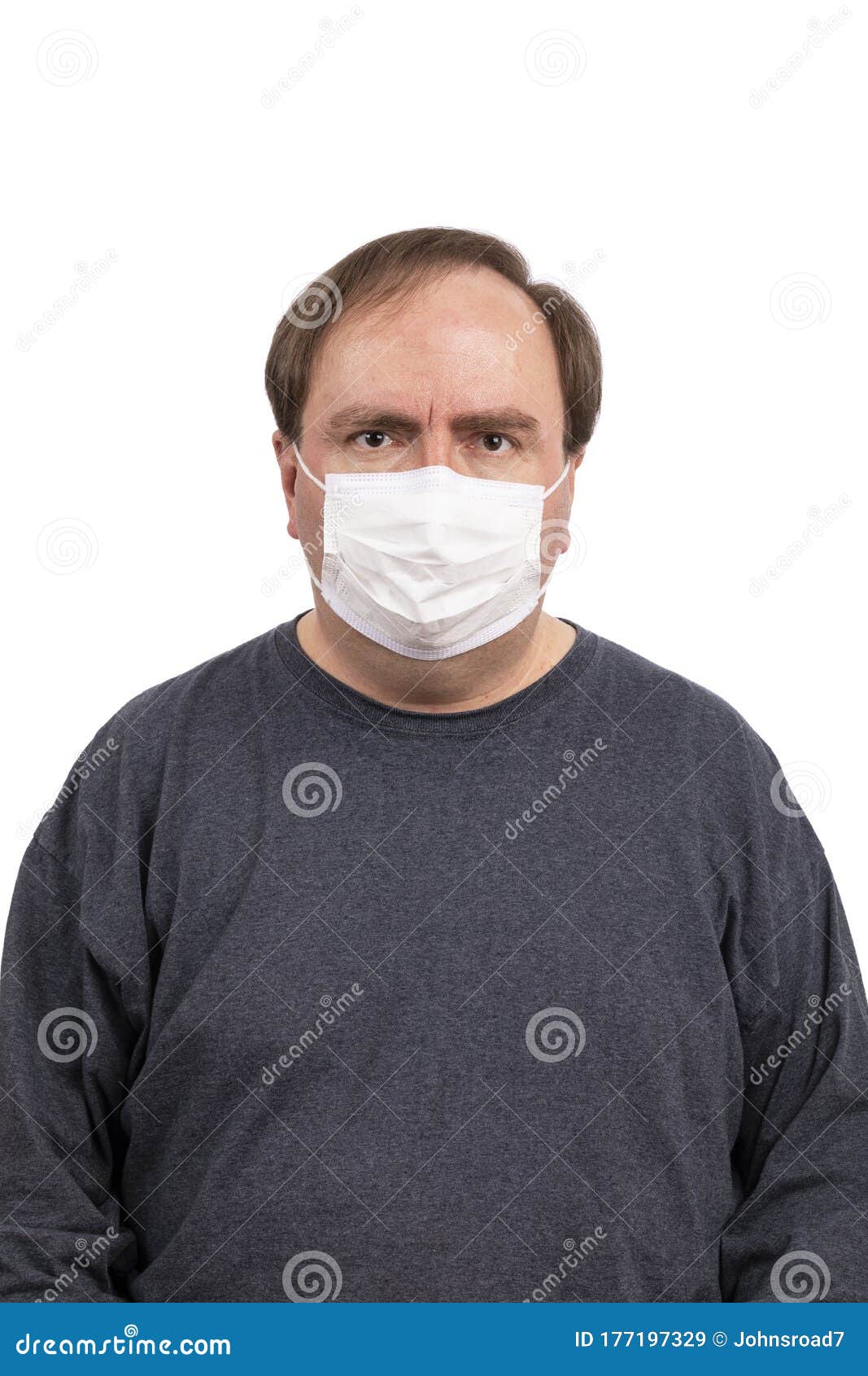A Man Wearing a Face Mask stock image. Image of middle 177197329