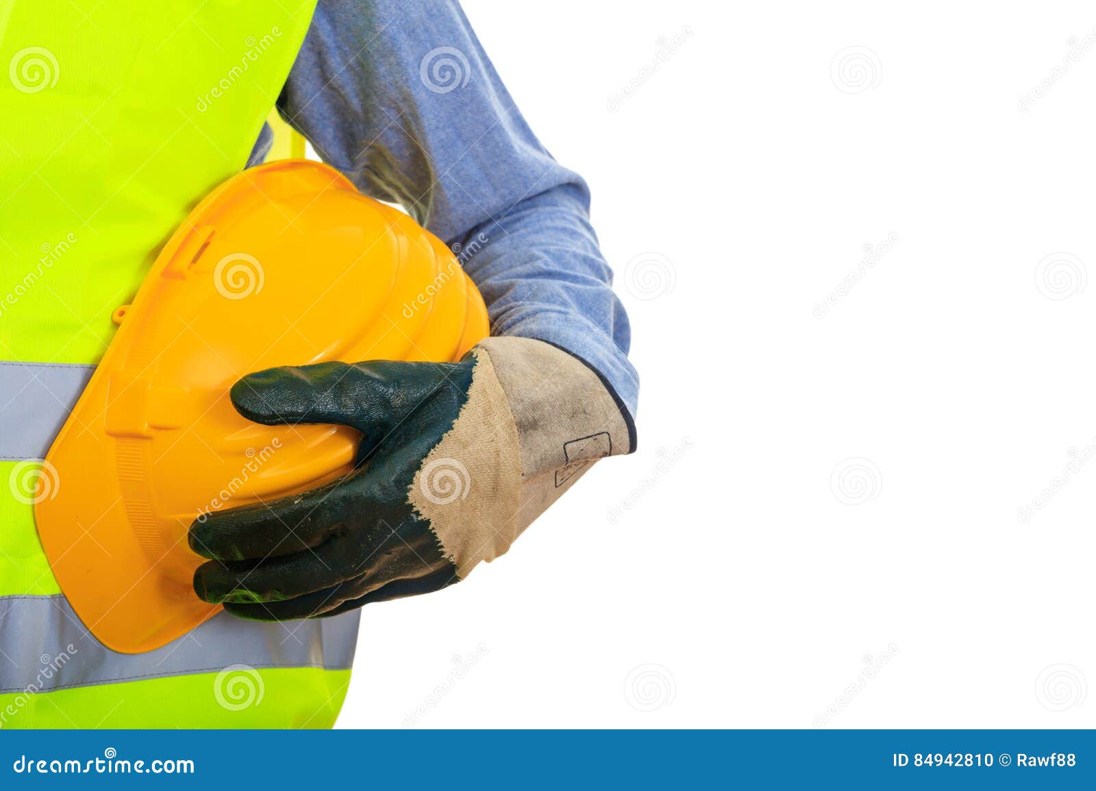Man Wearing Safety Equipment Stock Photo Image of concept, industrial 84942810