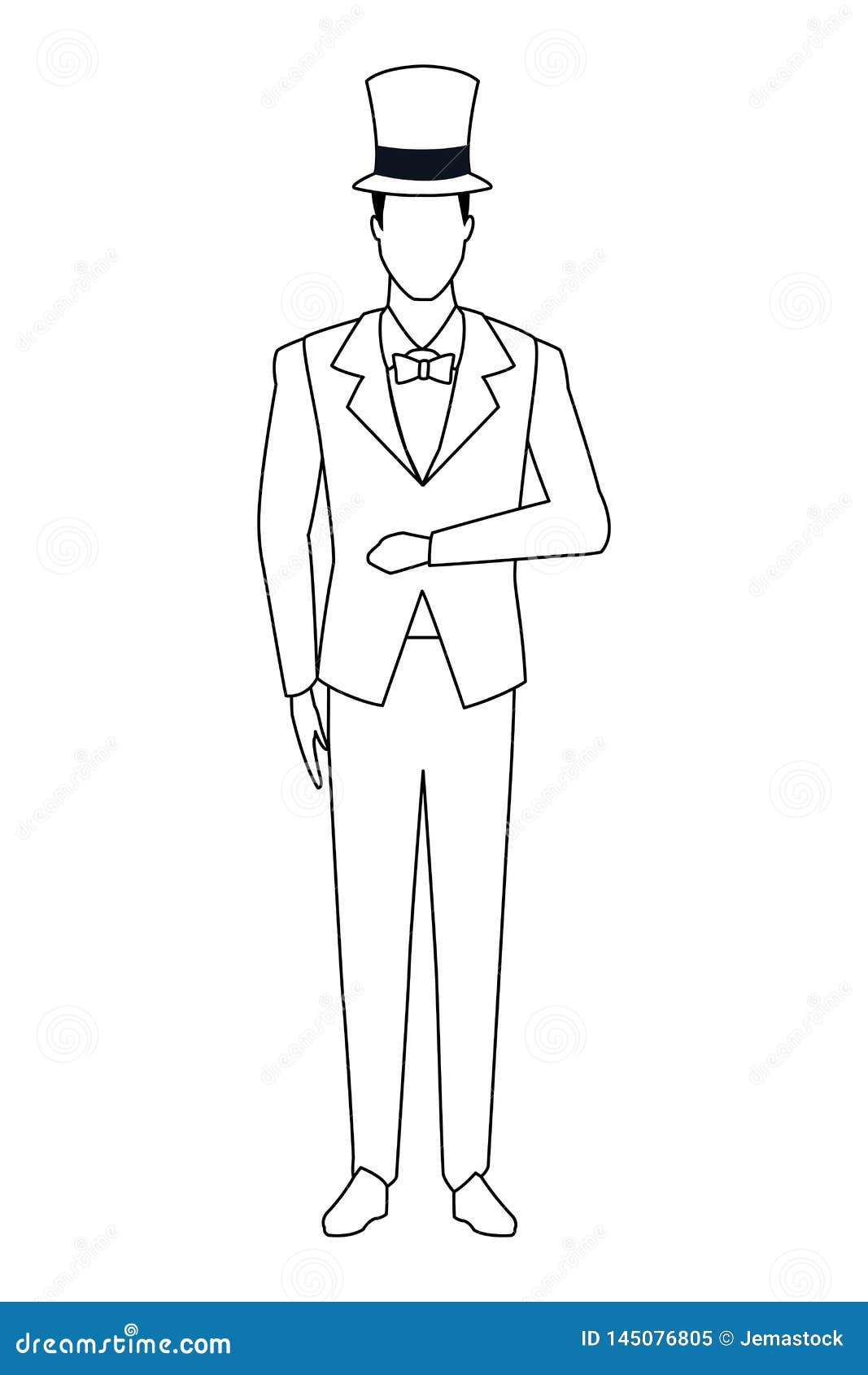 Bow Tie Top Hat Stock Illustrations 1 145 Bow Tie Top Hat Stock Illustrations Vectors Clipart Dreamstime