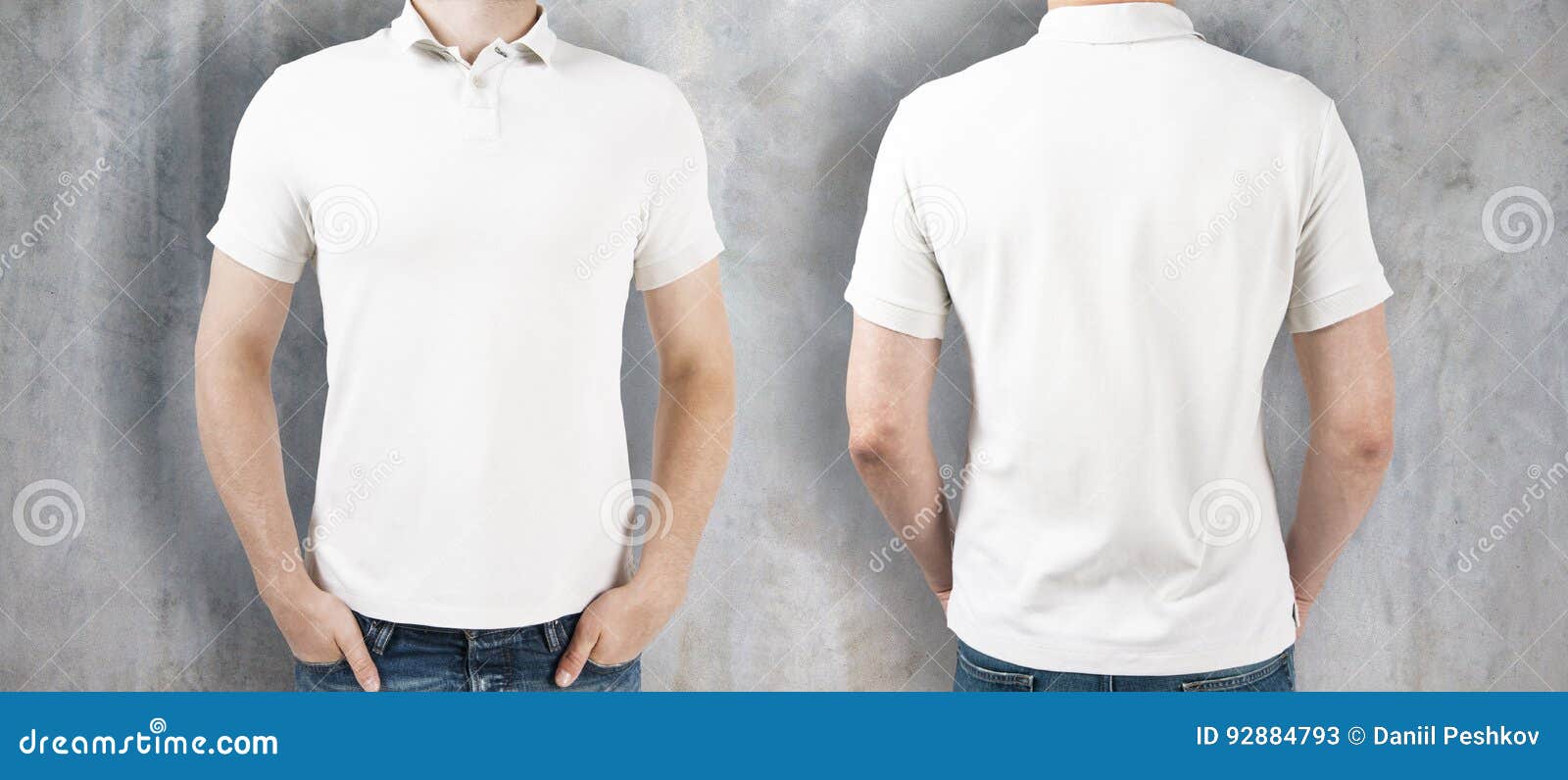 Man wearing white shirt stock image. Image of copy, back - 92884793