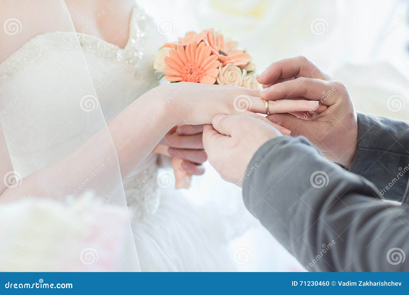 Man wears wedding ring stock photo. Image of family, engaged 71230460