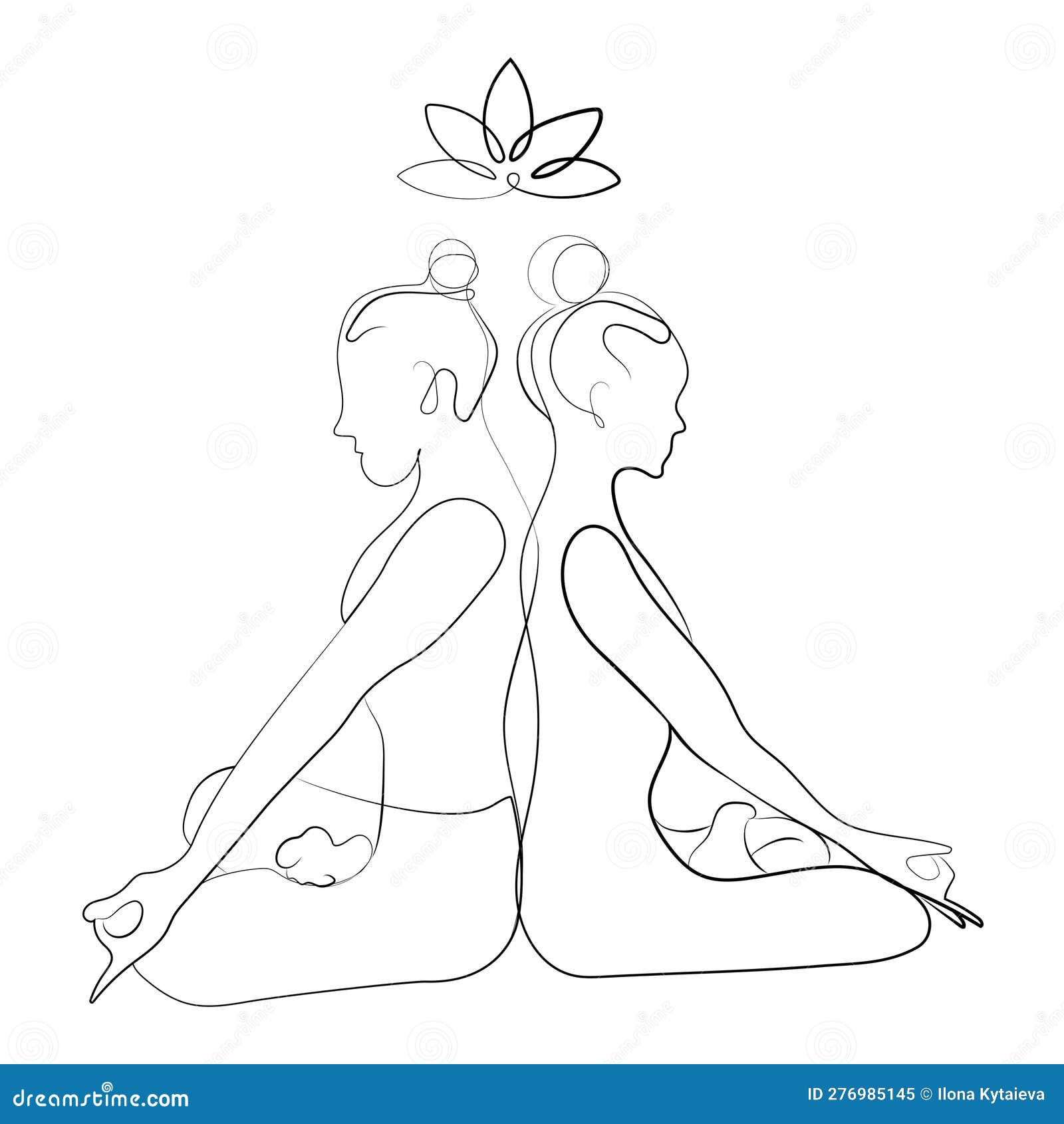 20+ Awesome Abstract line drawing yoga meditation pose Transparent  Background Images Free Download