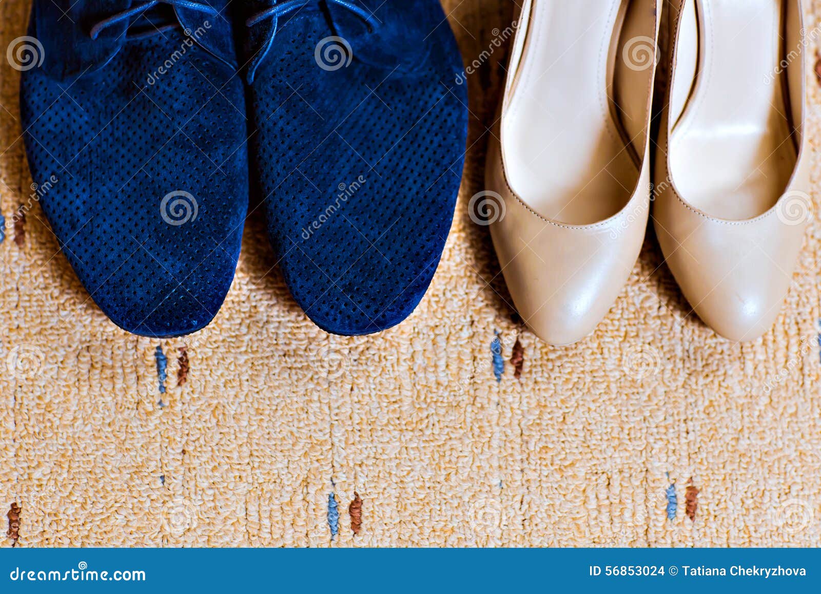 Man and woman shoes stock photo. Image of business, girl - 56853024