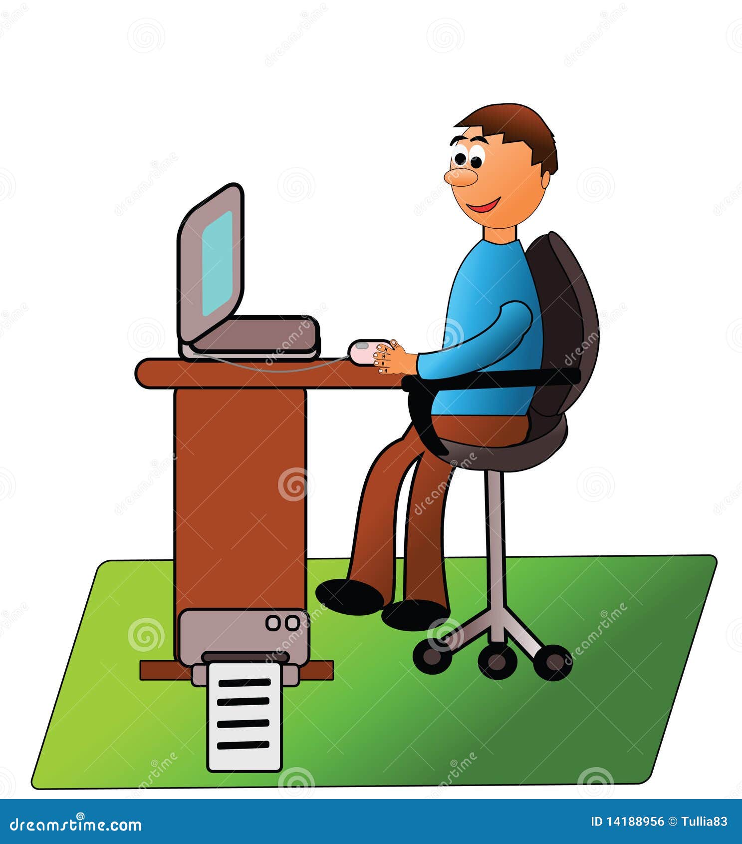 clipart man with laptop - photo #6