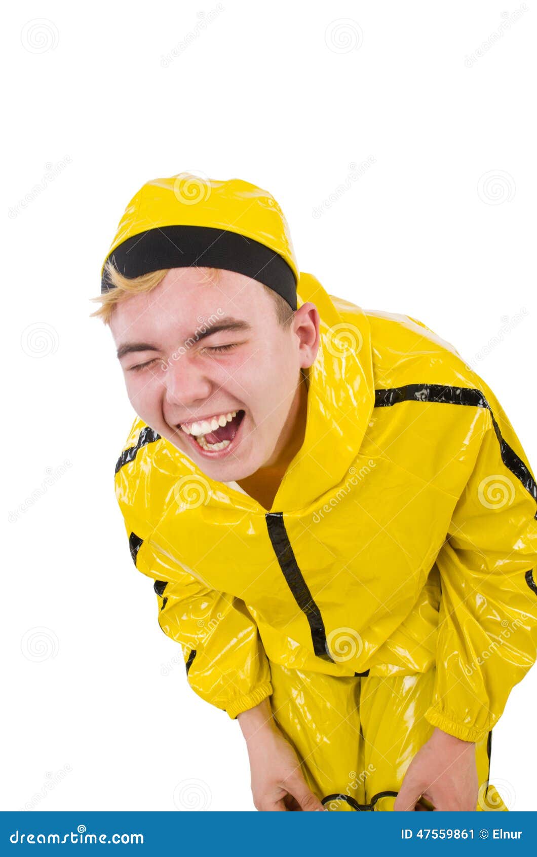 Man in Yellow Suit Isolated Stock Image Image of rock, entertainer