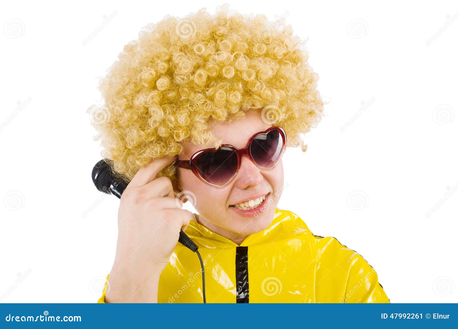 Man in Yellow Suit Isolated Stock Image Image of dance, performance