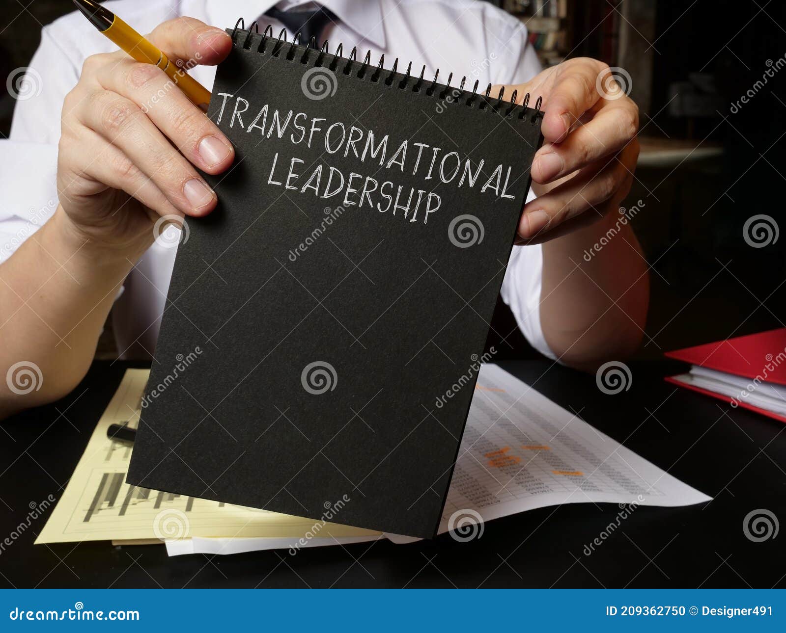 manager holds info about transformational leadership.