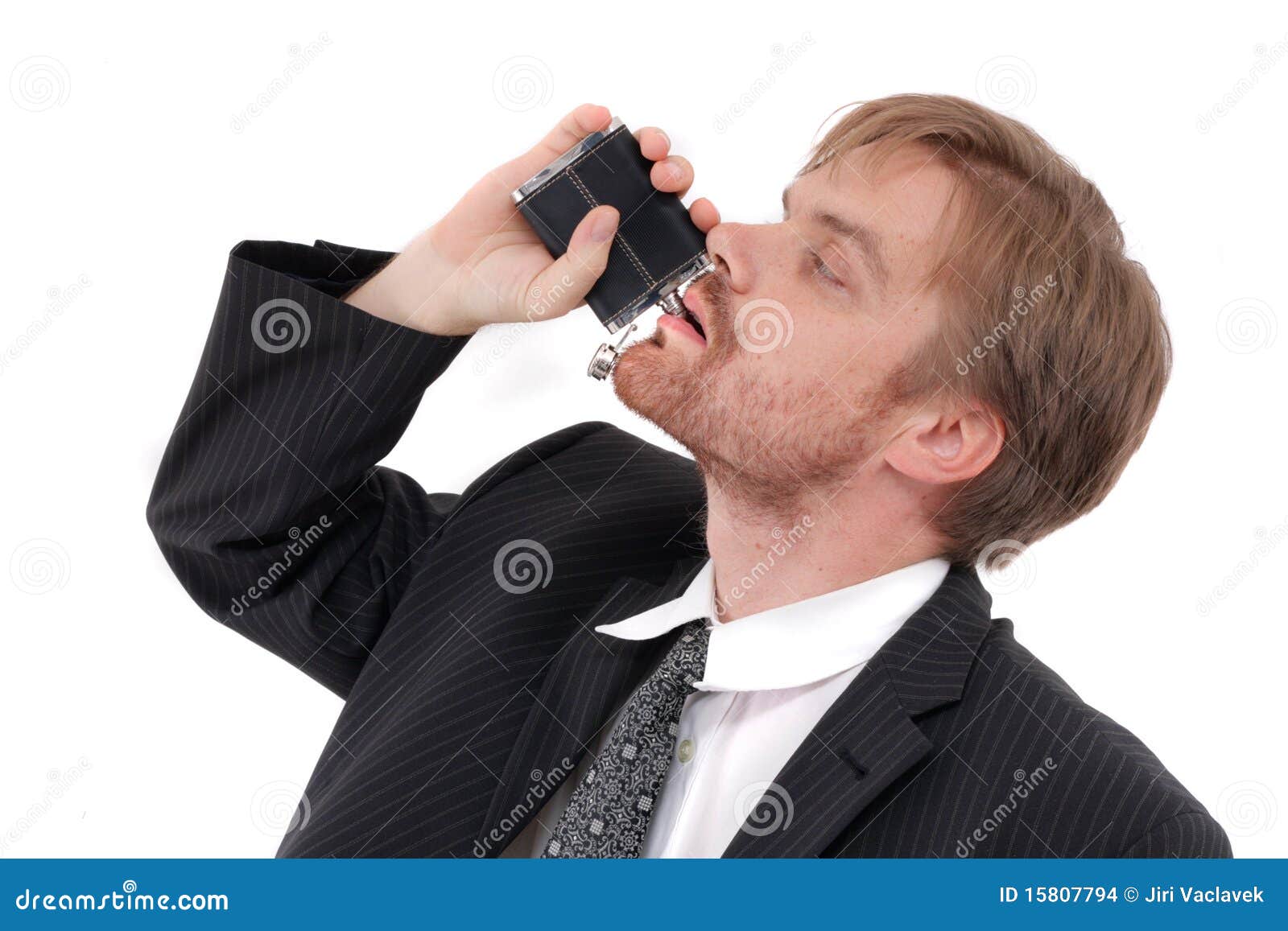 Manager und Whisky stockfoto. Bild von krise, geschäft 15807794