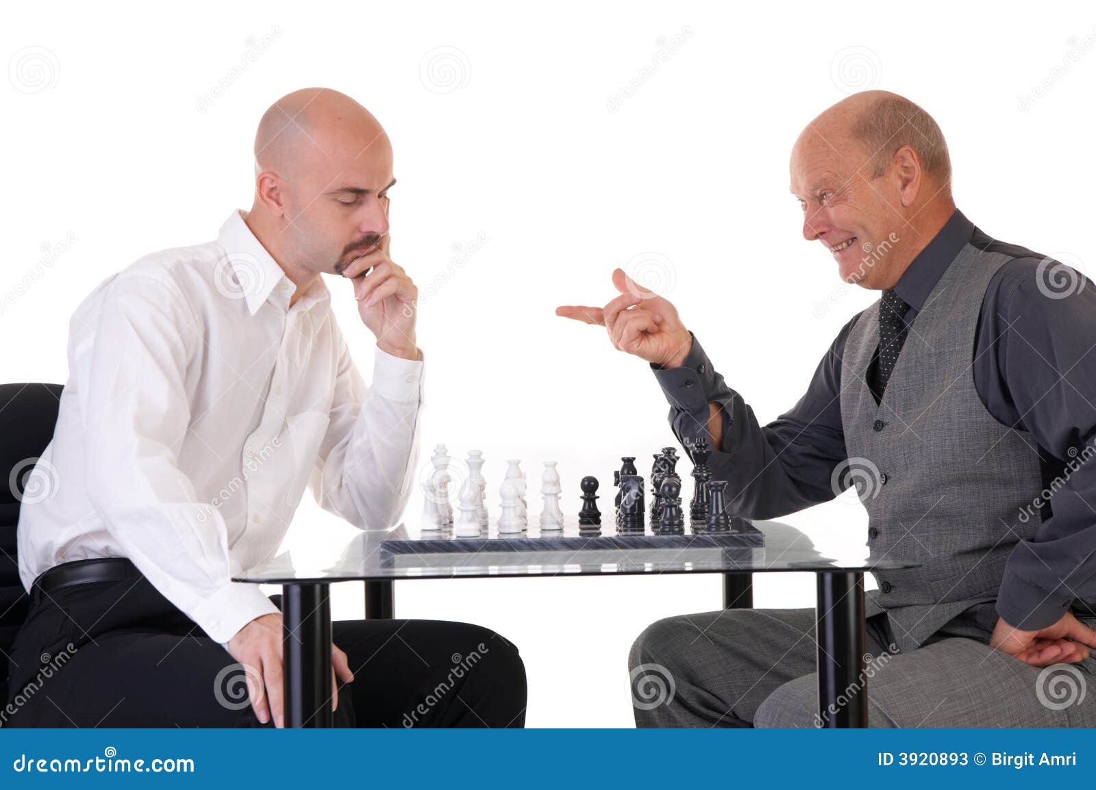 managers playing chess