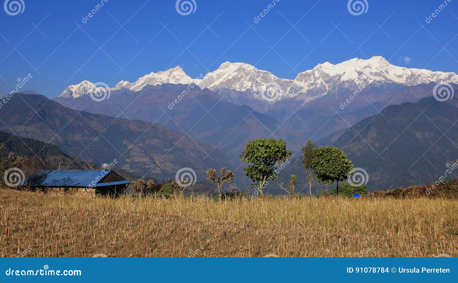 manaslu range, mountain range in nepal