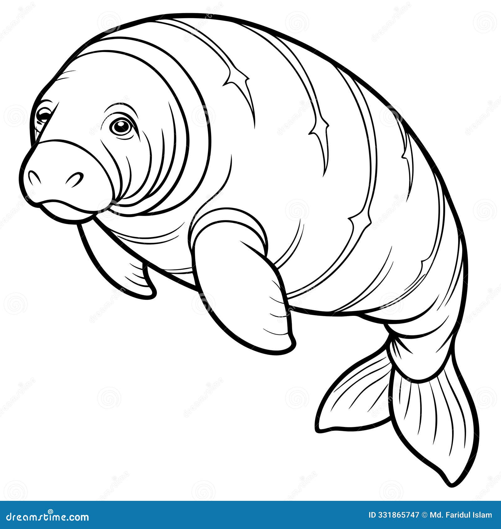 manatee line art, manatee , manatee , manatee drawing, manatee sketch, ai generated