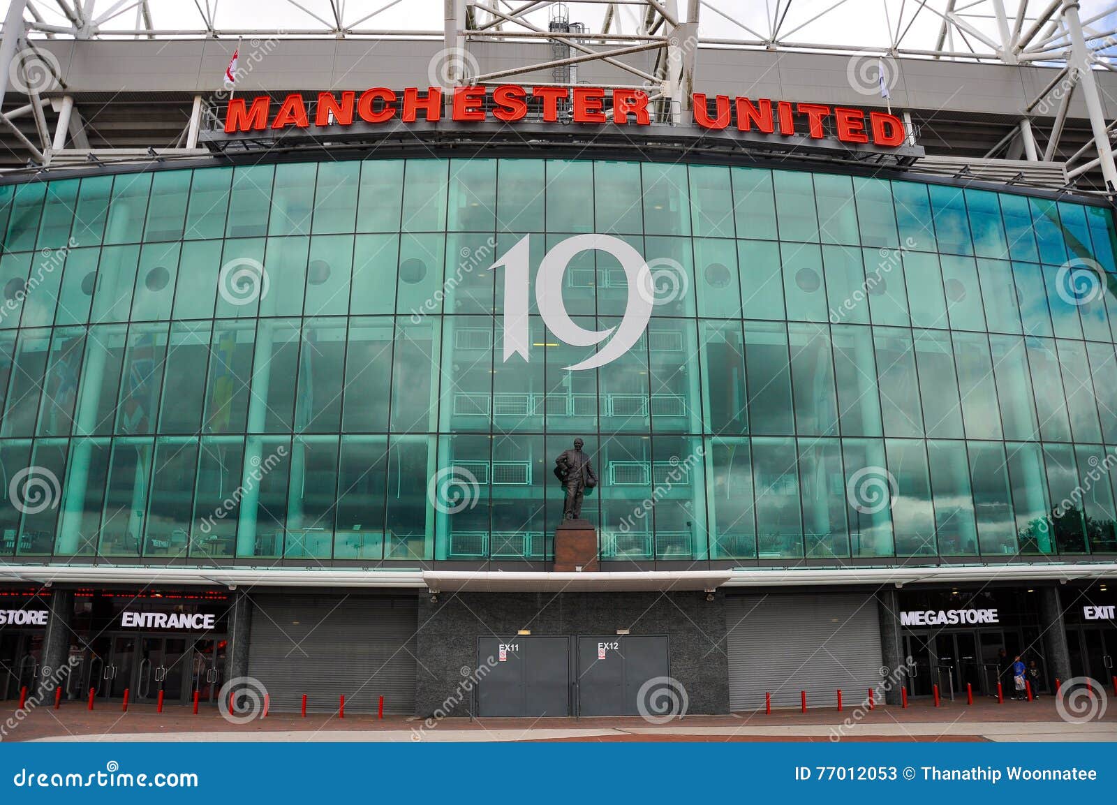 Manchester United Mega Store Front Editorial Stock Photo Image of