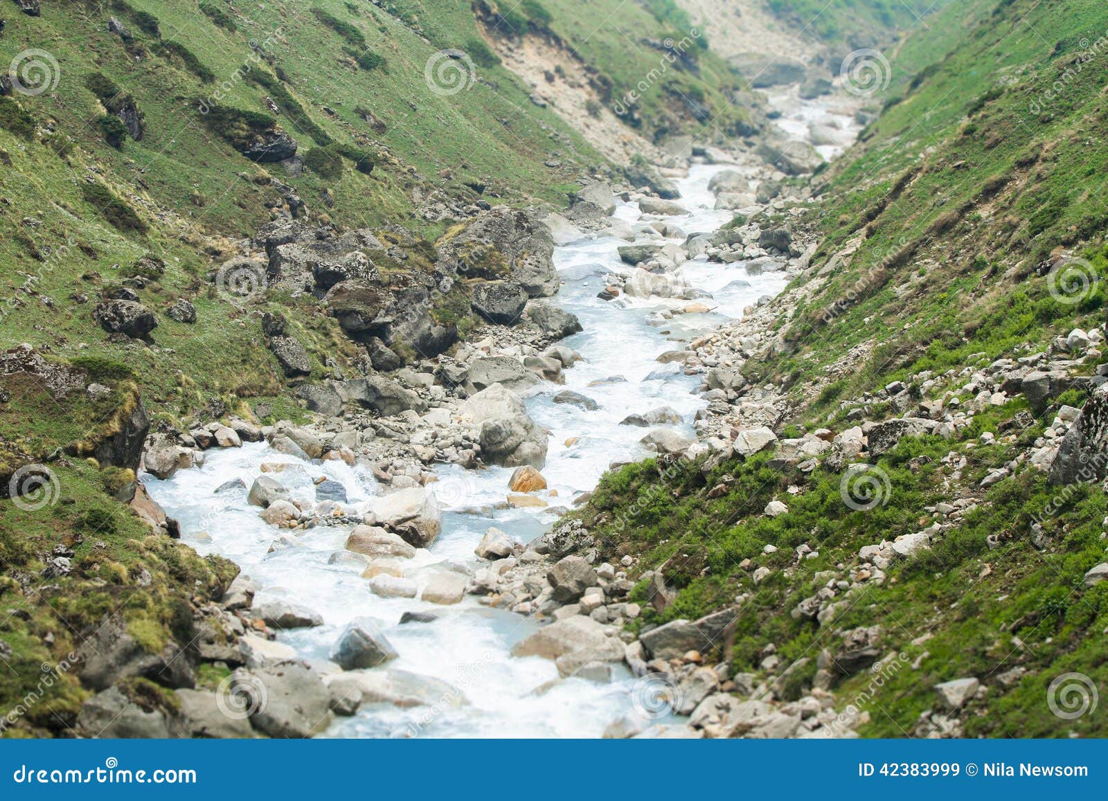 Mandakini River. Stock Image. Image Of Environment, Alaknanda - 42383999