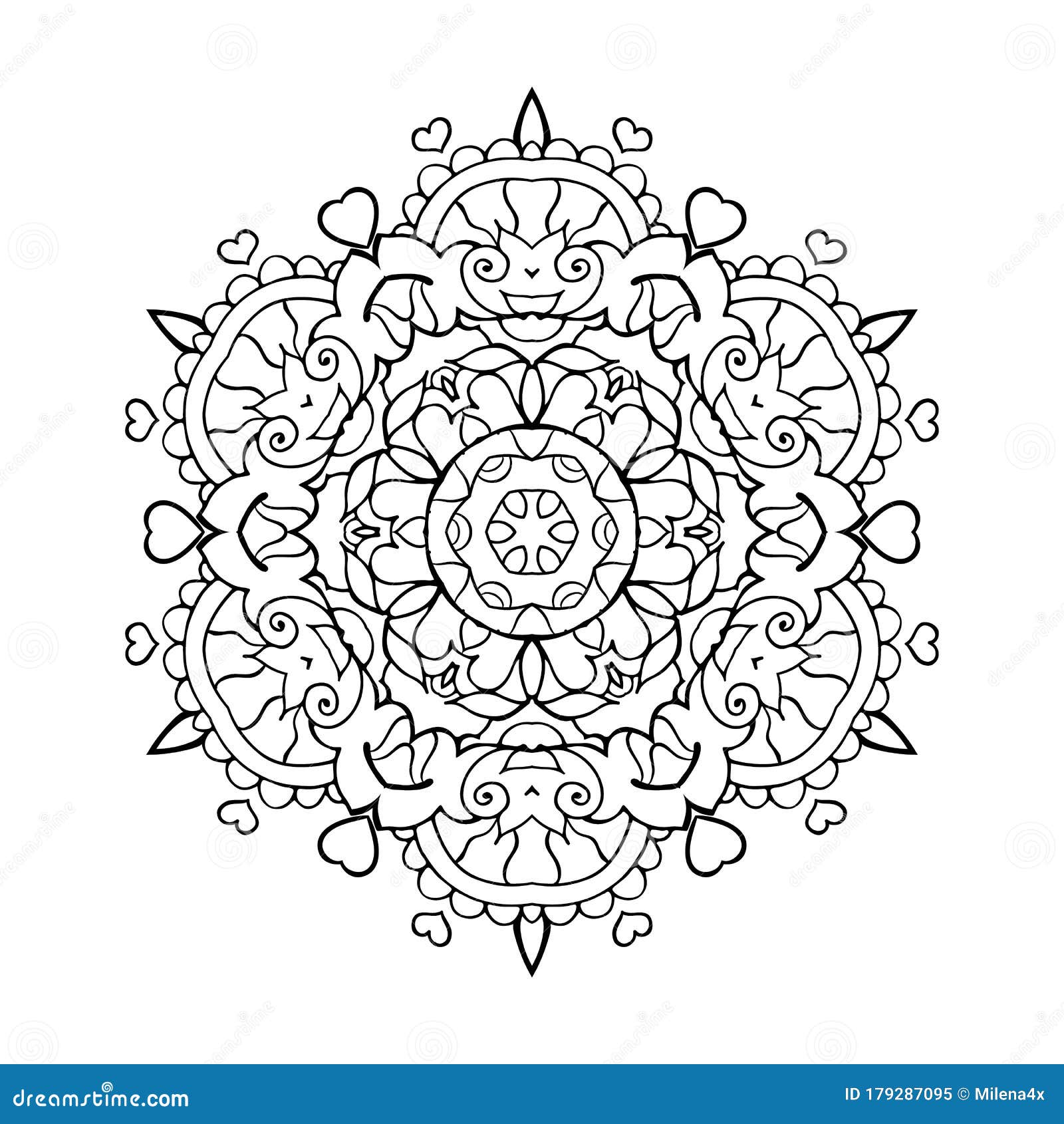 mandala-art-for-meditation-color-therapy-adult-coloring-pages-stress