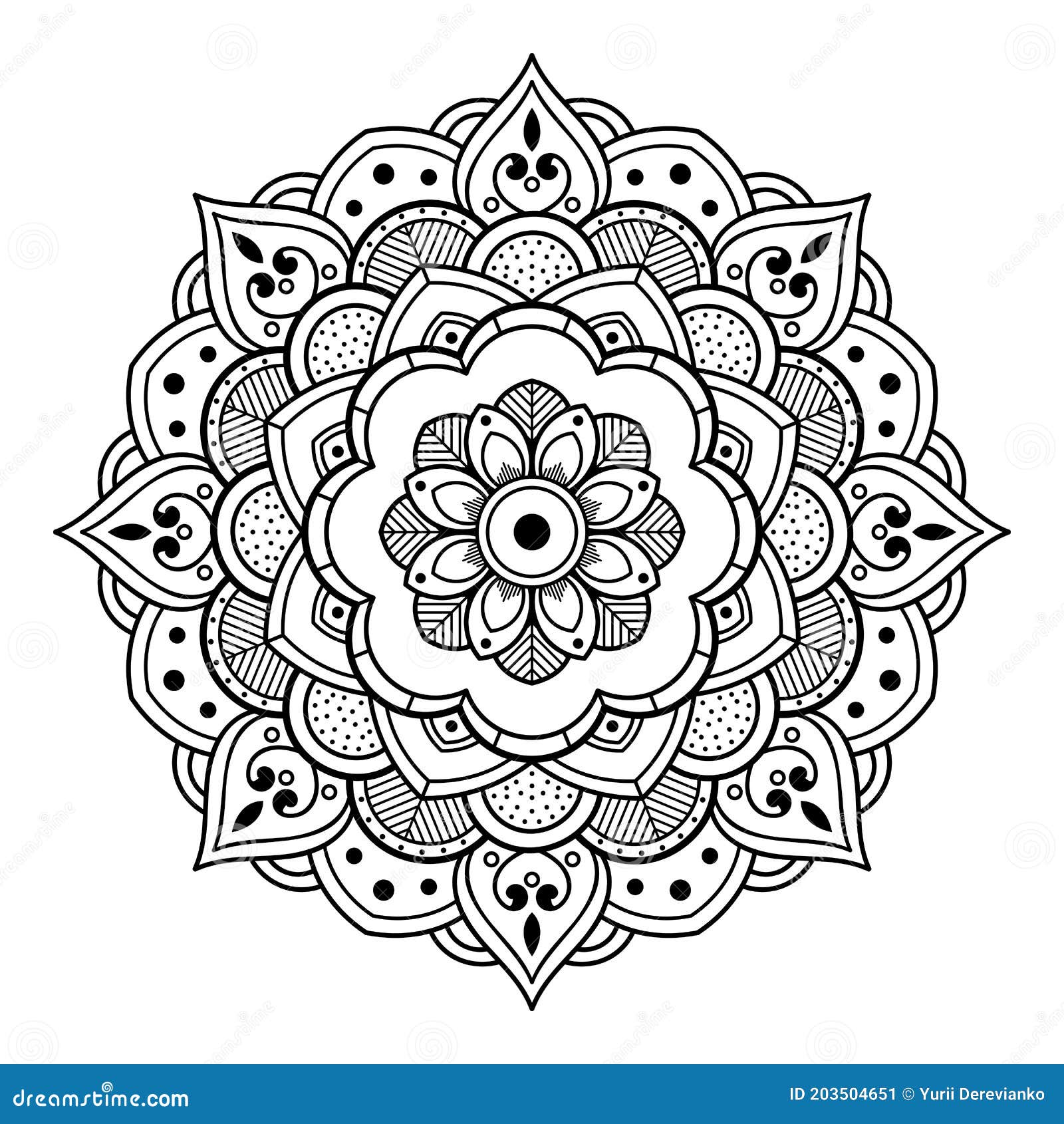 Mandala Con Forma De Flores Stock de ilustración - Ilustración de retro, adorno: 203504651 Mandala Con Forma De Flores Stock de ilustración - Ilustración de retro, adorno: 203504651