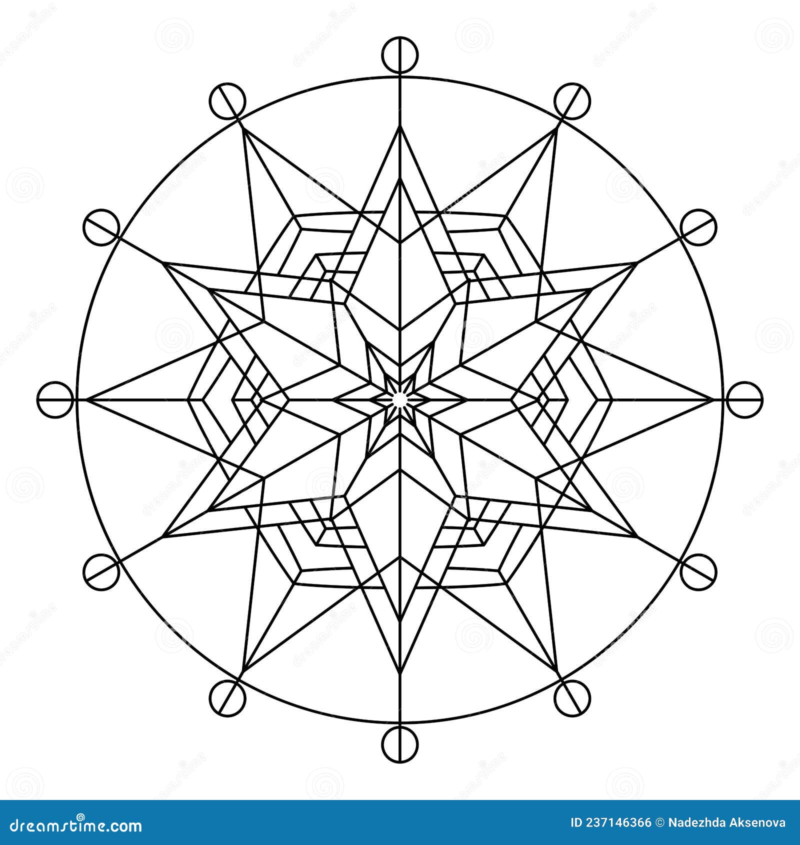 Mandalas para niños: Libro para colorear con patrones simples de