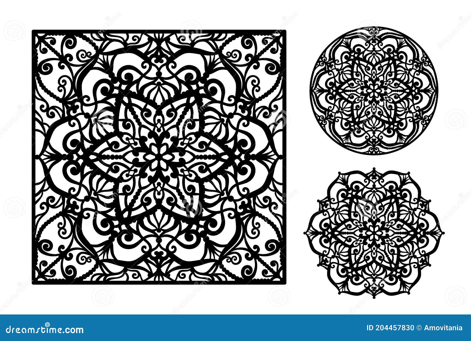 Mandala Coloring Page Flower Design Element for Adult Color Book Stock  Vector - Illustration of flower, isolated: 131401227