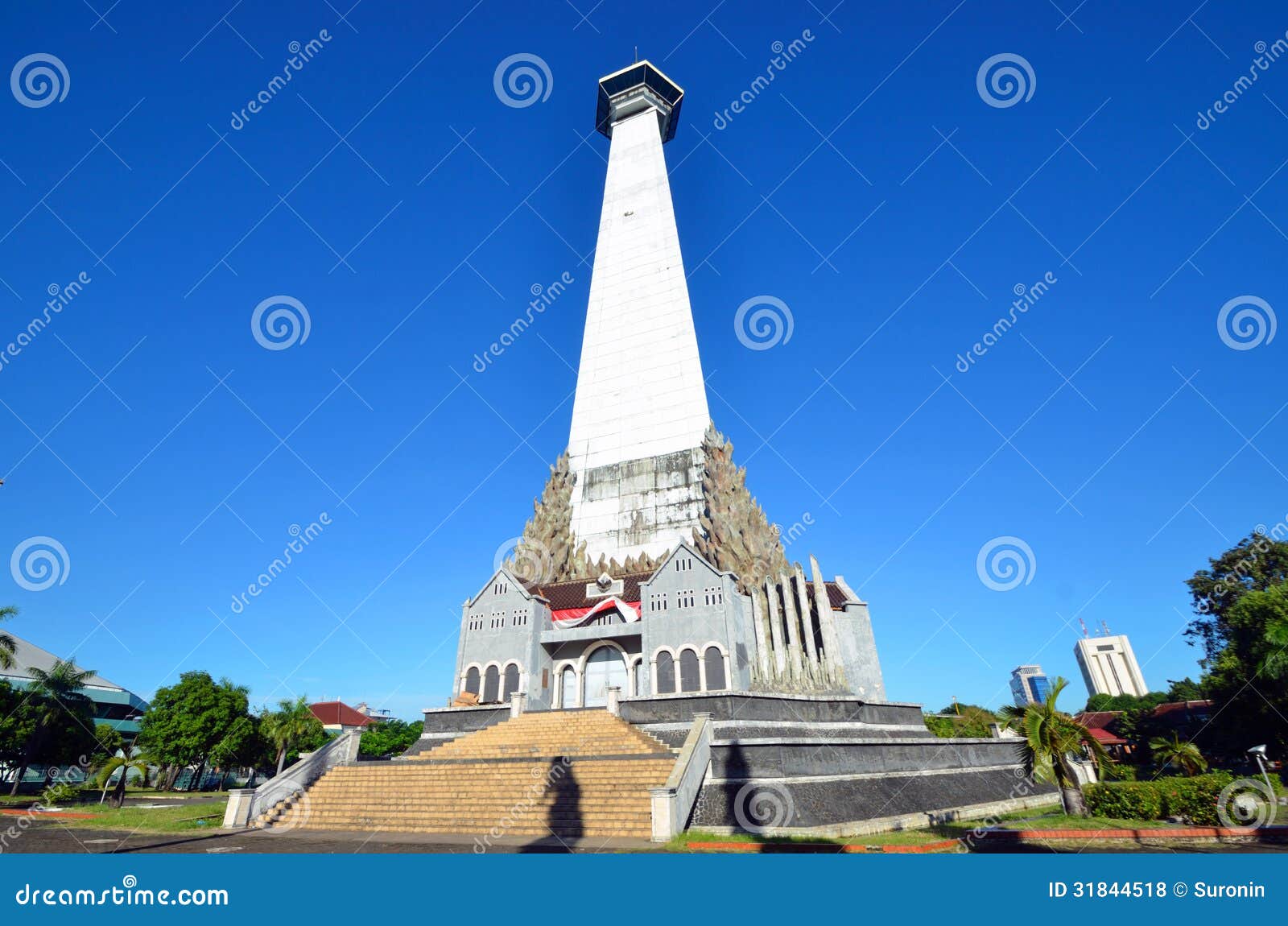 Mandala Monument stock photo. Image of monument, makassar - 31844518