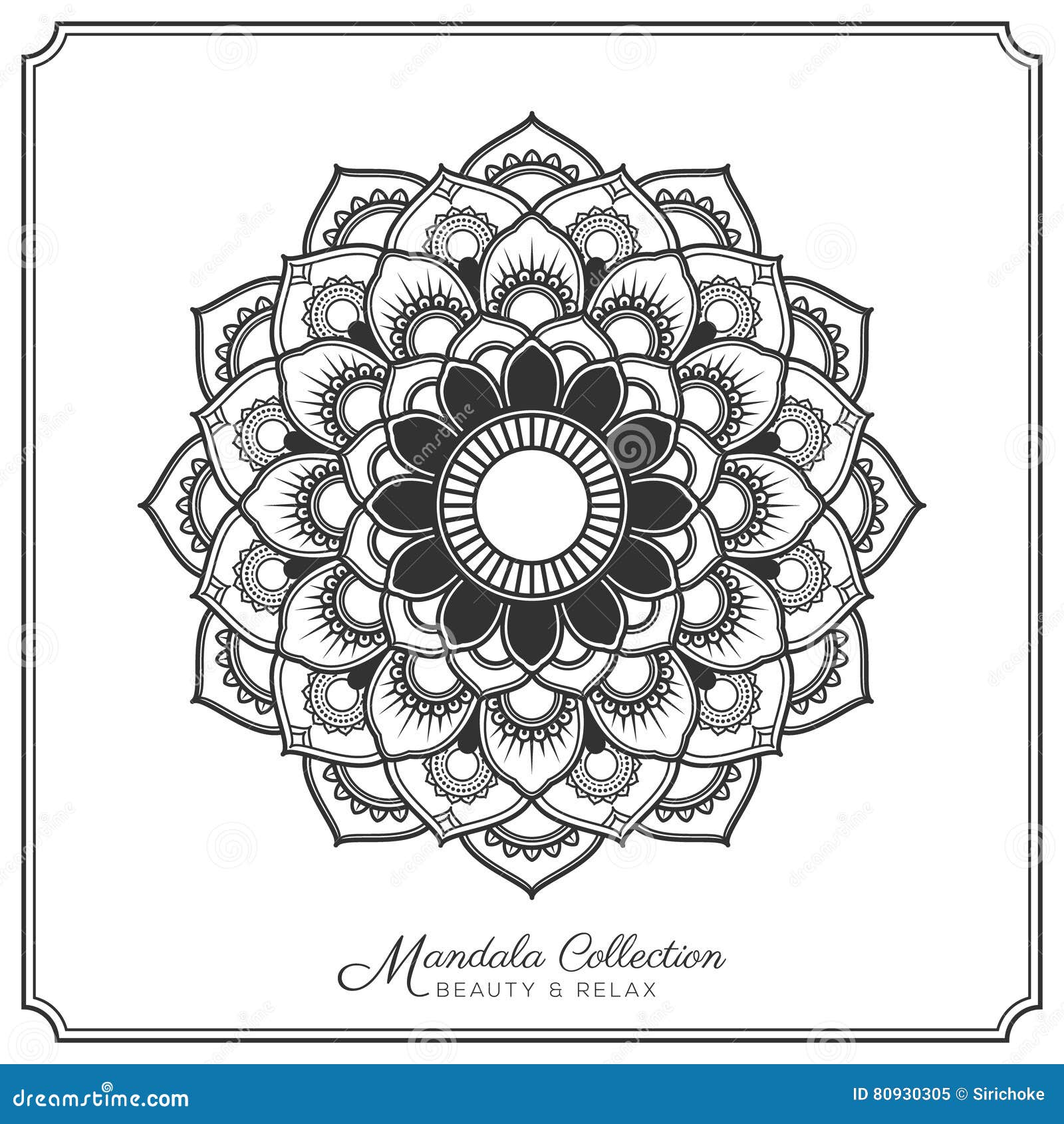 Rose Mandala Libra Tattoo Design - Astro Tattoos