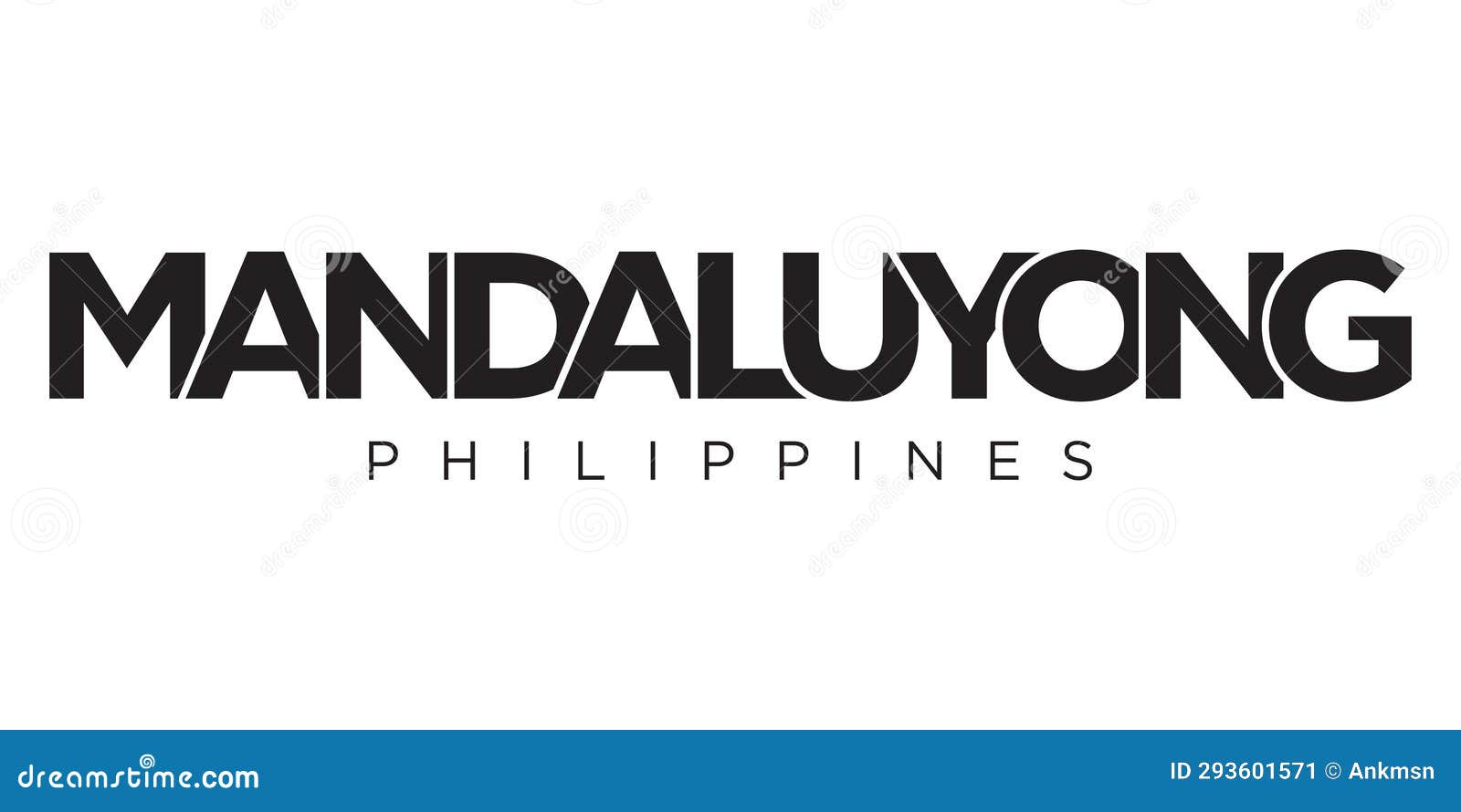 Mandaluyong in the Philippines Emblem. the Design Features a Geometric ...