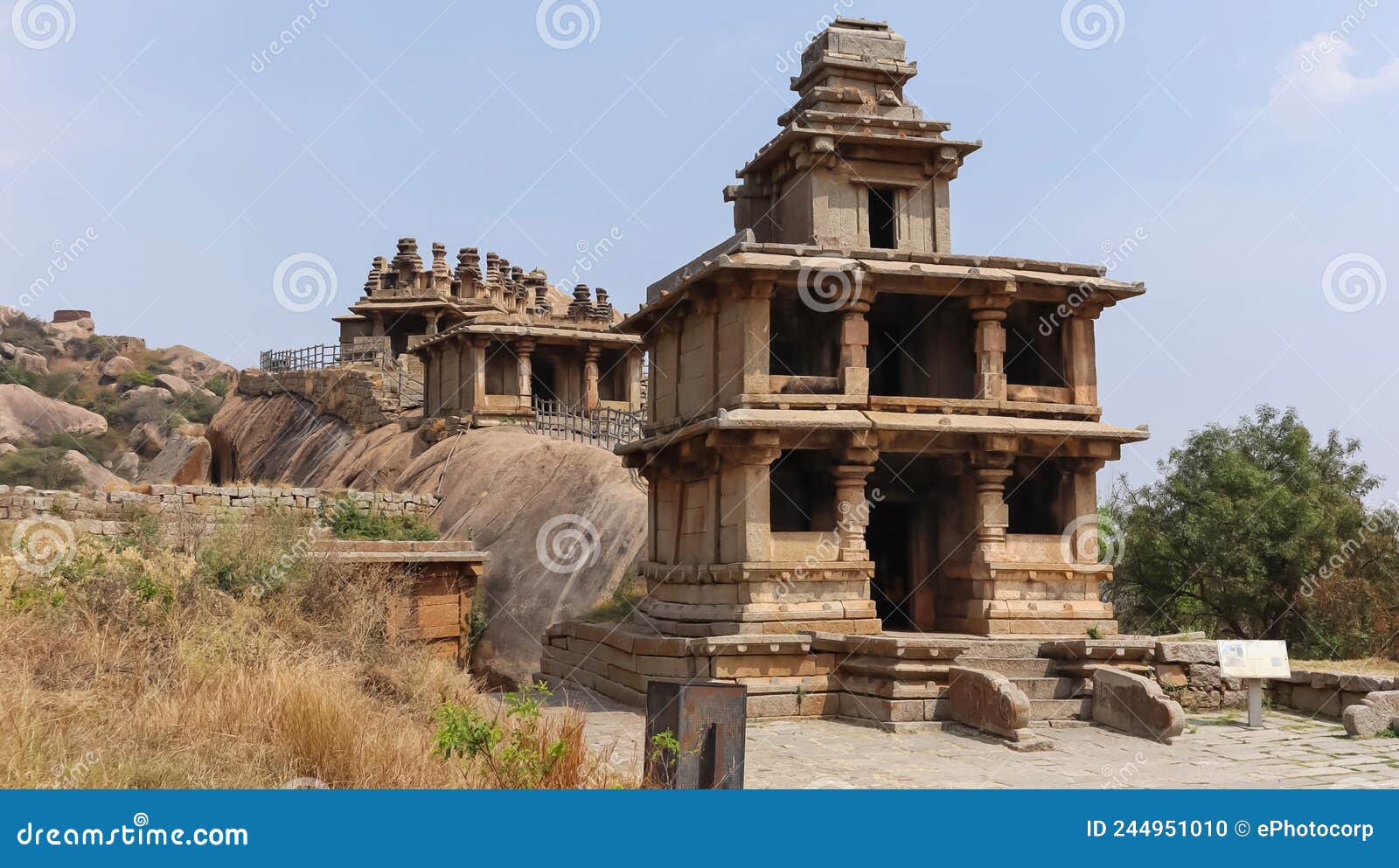 Mandapam of Hidambeswara Temple at Chitradurga Fort, Chitradurga, Karnataka,  India Stock Photo - Image of landmark, culture: 244951010