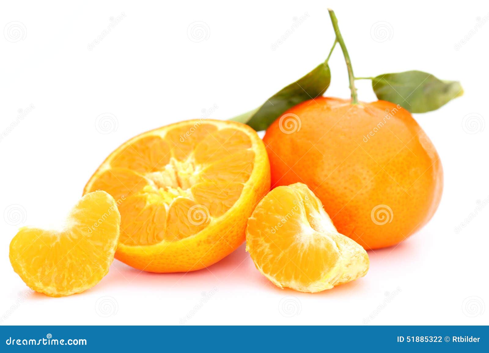 Mandarin citrus stock photo. Image of food, isolated 51885322