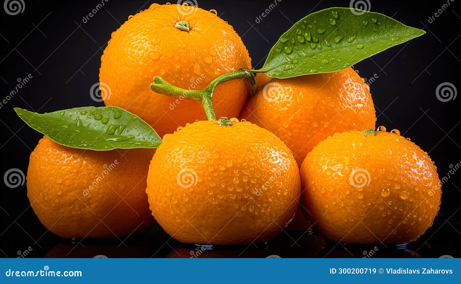 Mandarin with the Details of the Fruit and Juicy Pulp are Isolated