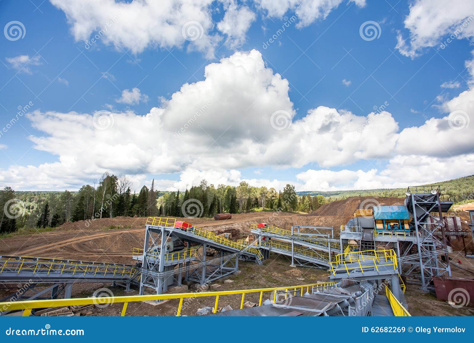 Manganese mine stock image. Image of industrial, danger 62682269