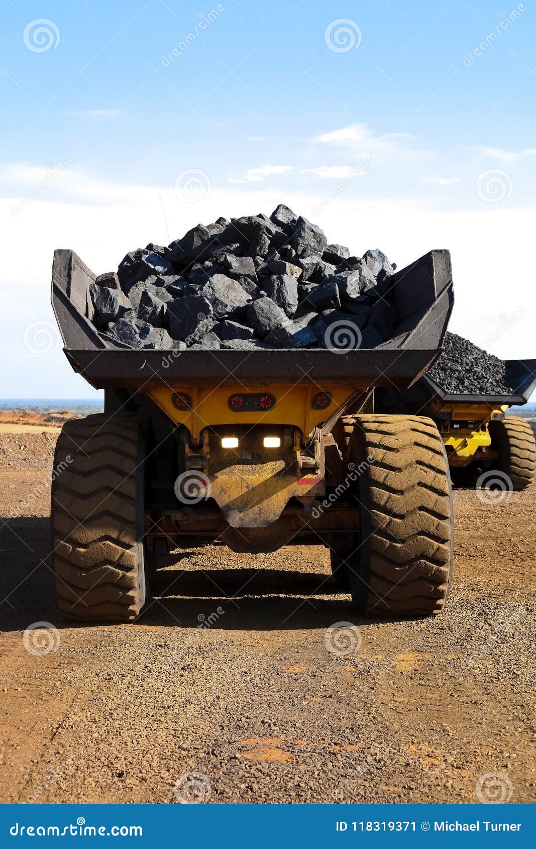 Manganese Mining and Processing and Transport Stock Image Image of