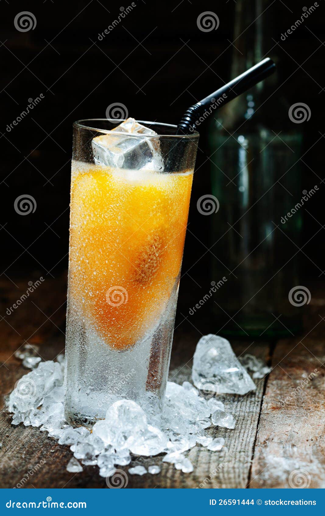 Mango Alcohol Drink stock photo. Image of alcohol, card 26591444