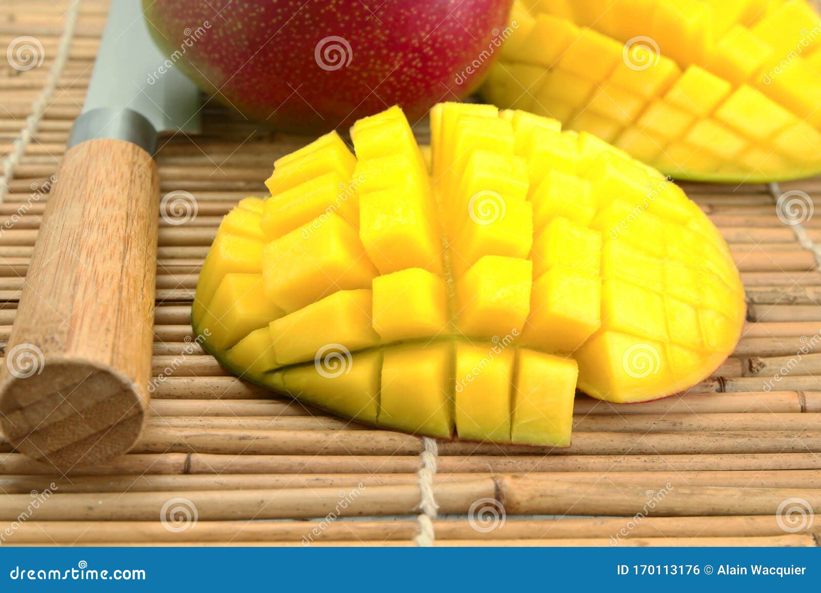 Mango cut out stock photo. Image of interior, fruit 170113176