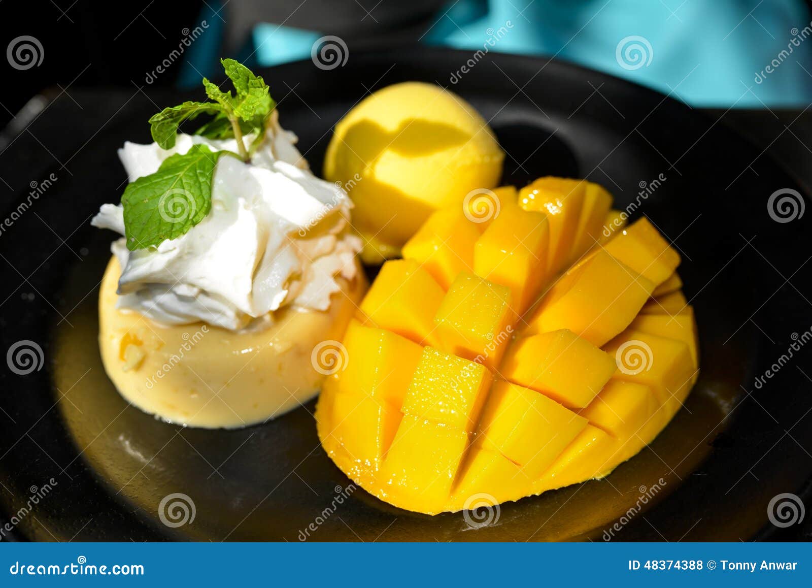 Mango Dessert stock photo. Image of dessert, fruit, thailand - 48374388