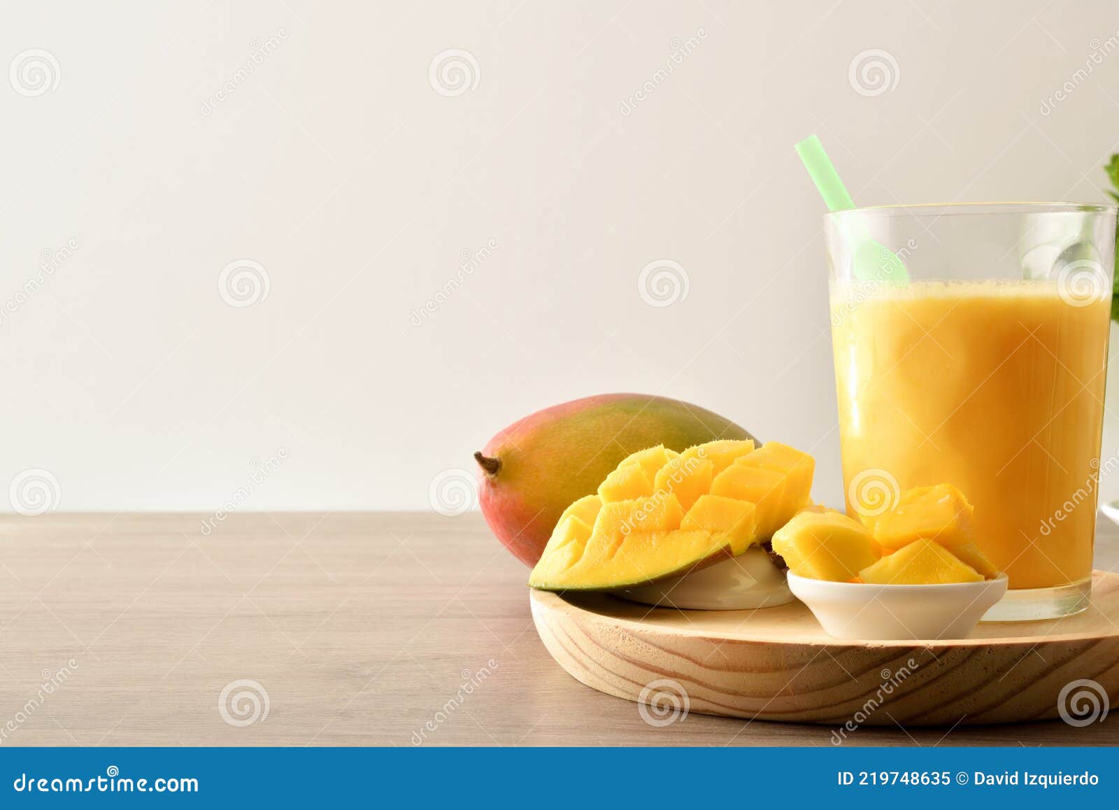 Mango Juice with Milk and Portions of Fruit Isolated Background Stock Image  - Image of isolated, milkshake: 219748635