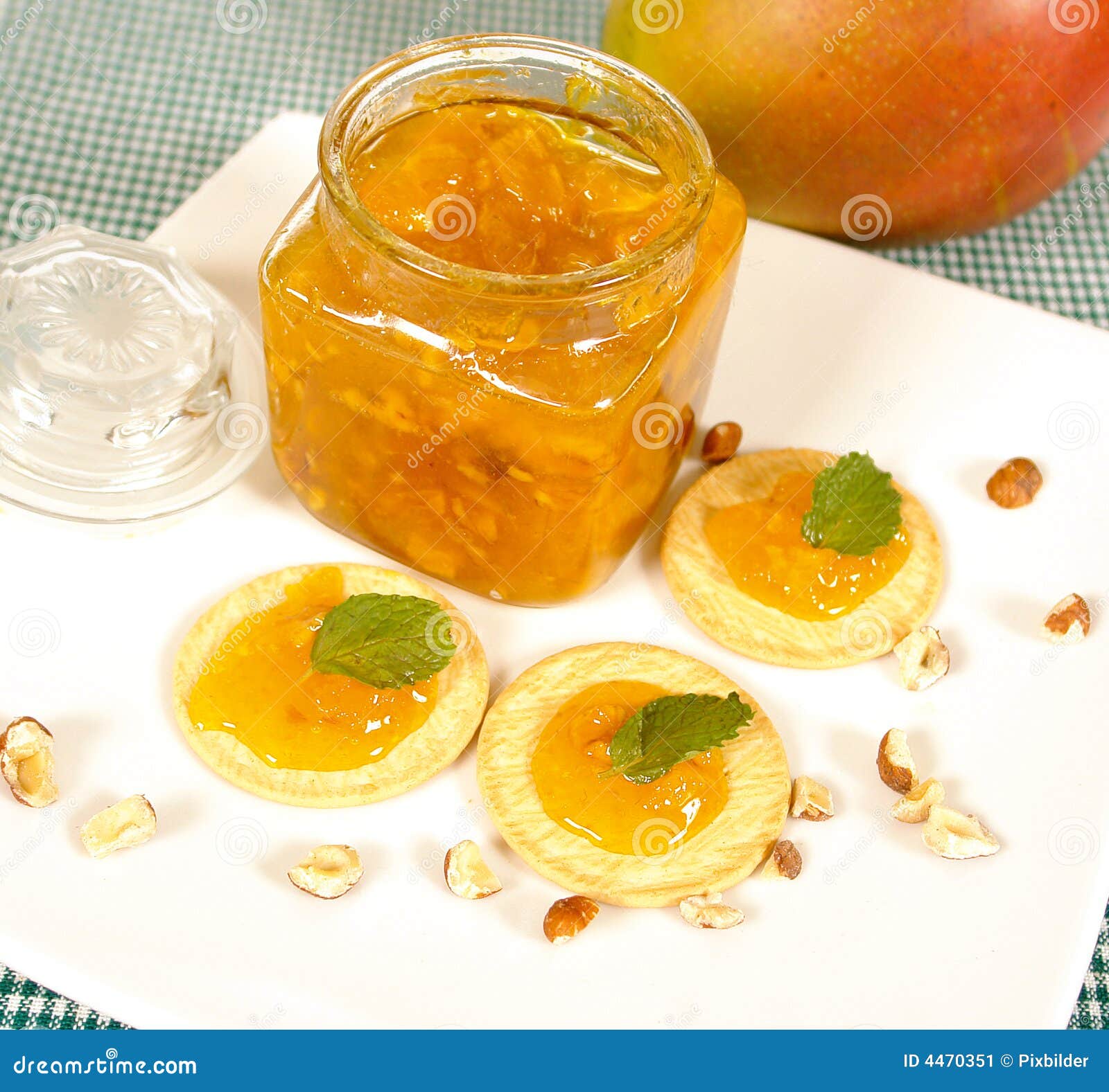 Mango marmalade stock image. Image of homemade, spicy - 4470351