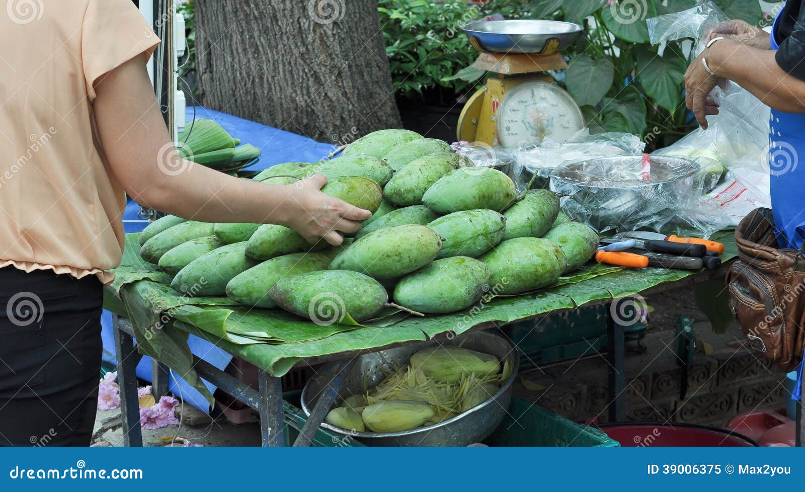 Mango sales stock image. Image of fresh, ethnic, beauty 39006375