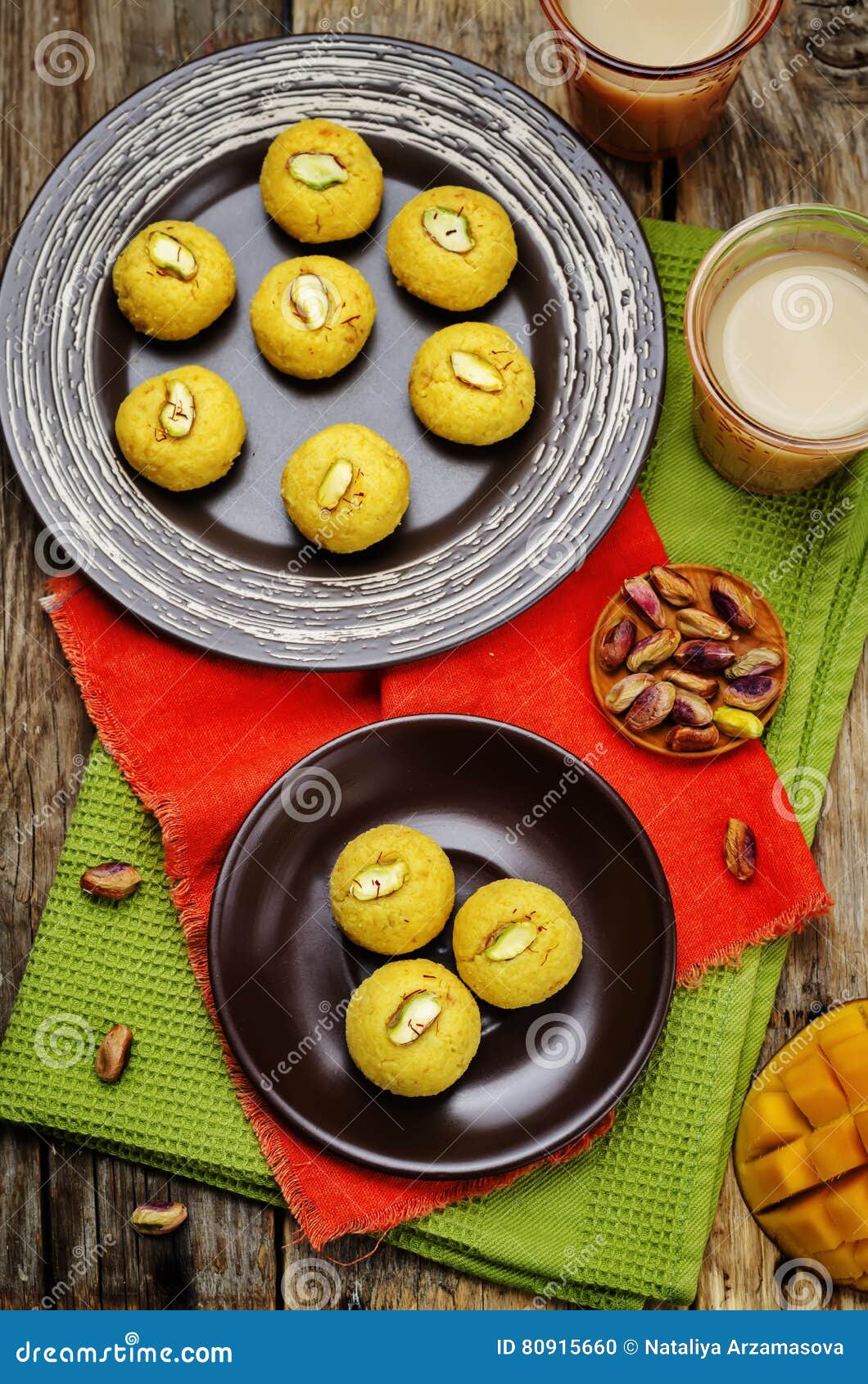 Mango Sandesh. Bengali Sweets Stock Photo Image of meal, holiday